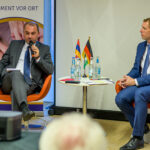 Hoeck-Stiftung begrüßt armenischen Botschafter zum Diplomatischen Salon in Eberswalde