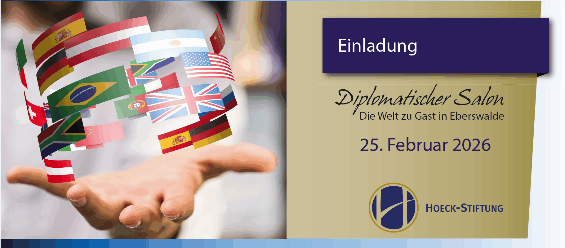 DER DIPLOMTISCHE SALON “DIE WELT ZU GAST IN EBERSWALDE”