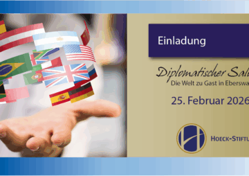 DER DIPLOMTISCHE SALON “DIE WELT ZU GAST IN EBERSWALDE”