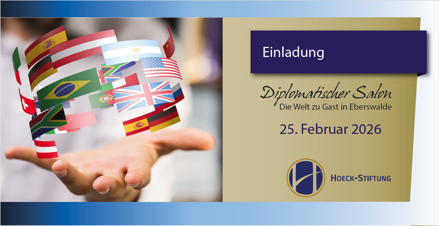 25.02.2026 - Diplomatischen Salon - Die Welt zu Gast in Eberswalde 25.02.2026 - Diplomatischen Salon - Die Welt zu Gast in Eberswalde