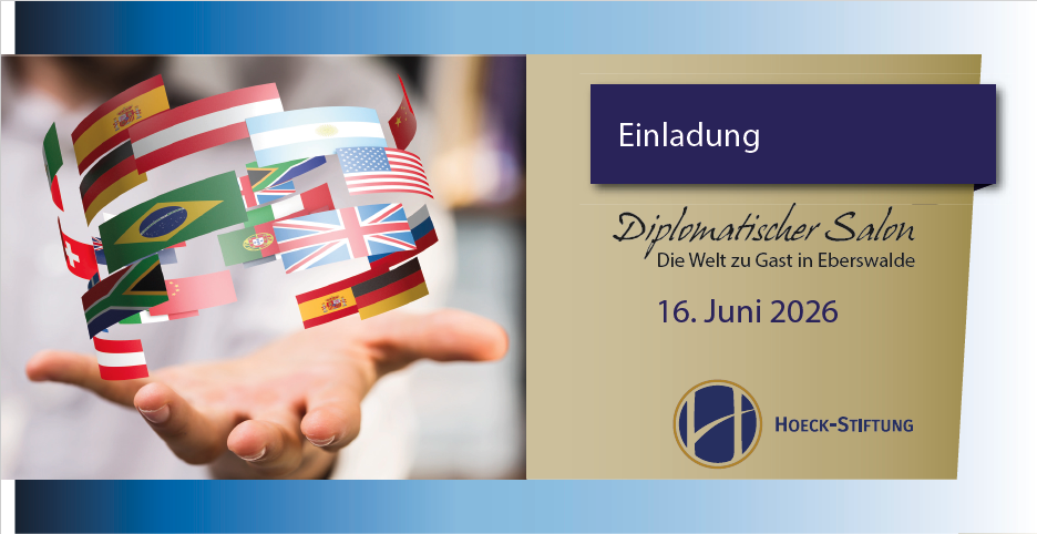 DER DIPLOMTISCHE SALON “DIE WELT ZU GAST IN EBERSWALDE”