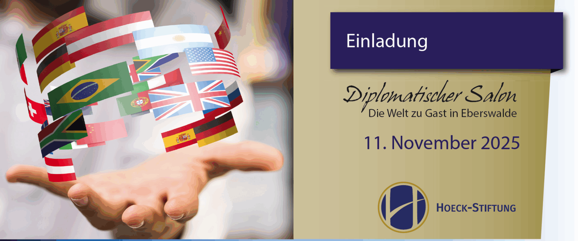 DER DIPLOMTISCHE SALON “DIE WELT ZU GAST IN EBERSWALDE”