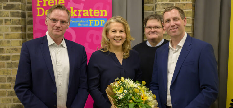 Eberswalder FDP eröffnet Wahljahr mit Neujahrsempfang