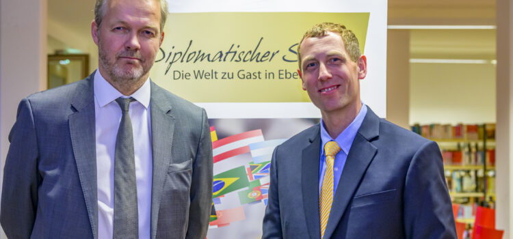 Isländischer Botschafter zu Besuch in Eberswalde