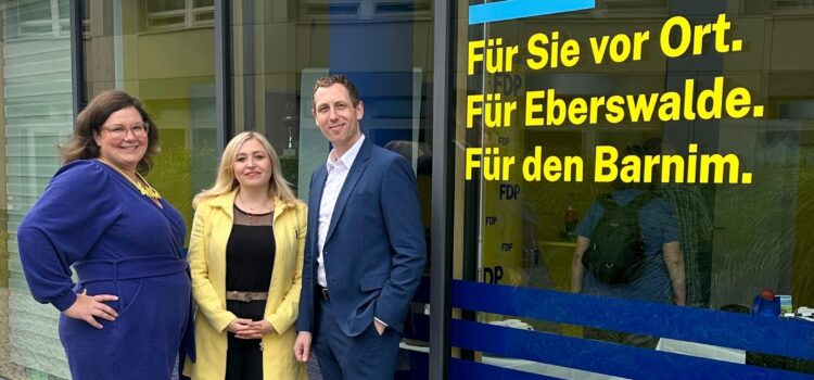 Neues Fraktionsbüro im Herzen von Eberswalde eröffnet